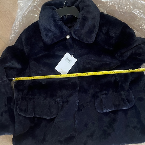 Gal Meets Glam Deep Blue coat - Picture 5 of 5